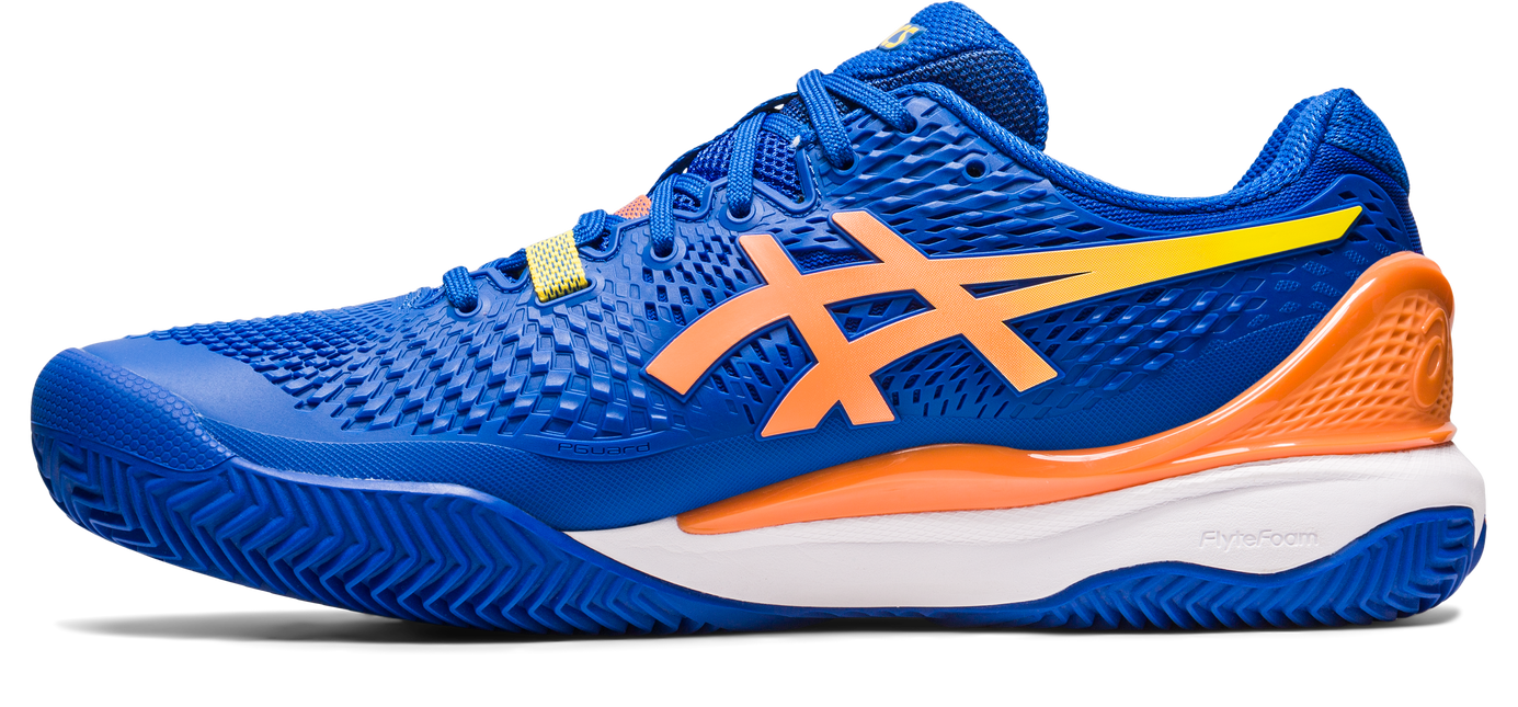 GEL-RESOLUTION 9 CLAY TUNA BLUE/SUN PEACH (Polvo de ladrillo) (Caballero)