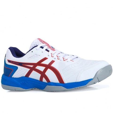 GEL-BACKHAND White/Red Alert (Pista Dura)