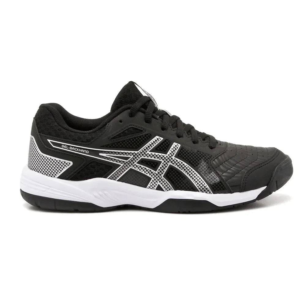 GEL-BACKHAND Black Pure Silver Hombre (Pista Dura)
