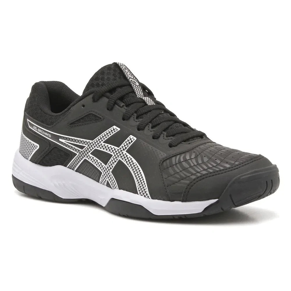 GEL-BACKHAND Black Pure Silver Hombre (Pista Dura)