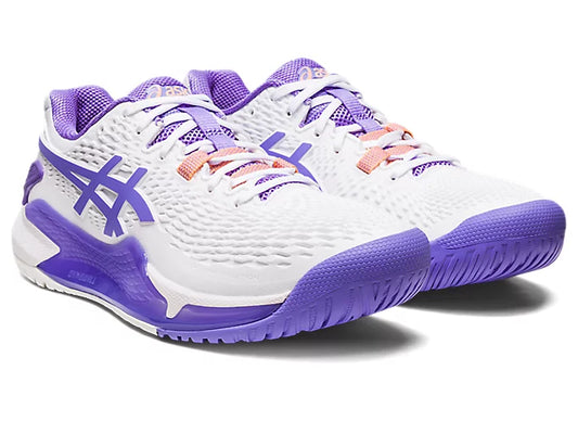 GEL-RESOLUTION 9 WHITE/AMETHYST (Pista dura)