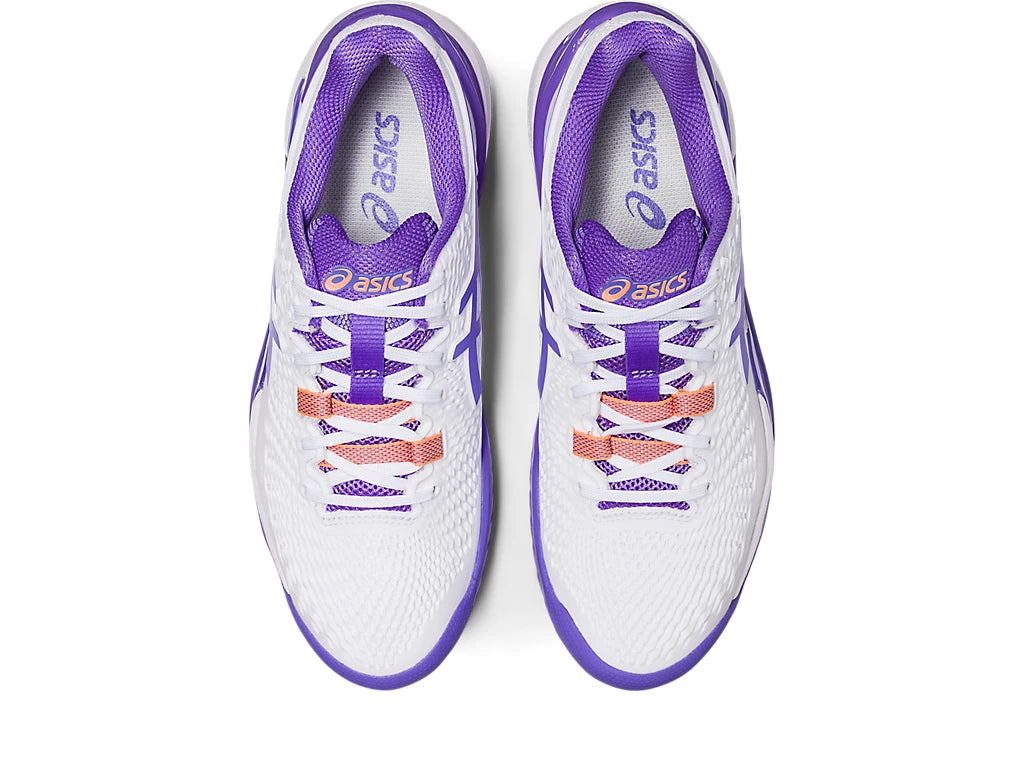 GEL-RESOLUTION 9 WHITE/AMETHYST (Pista dura)
