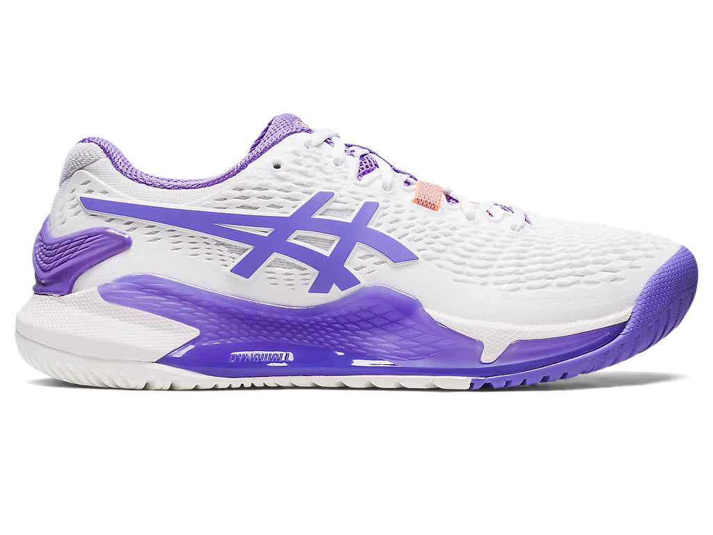 GEL-RESOLUTION 9 WHITE/AMETHYST (Pista dura)