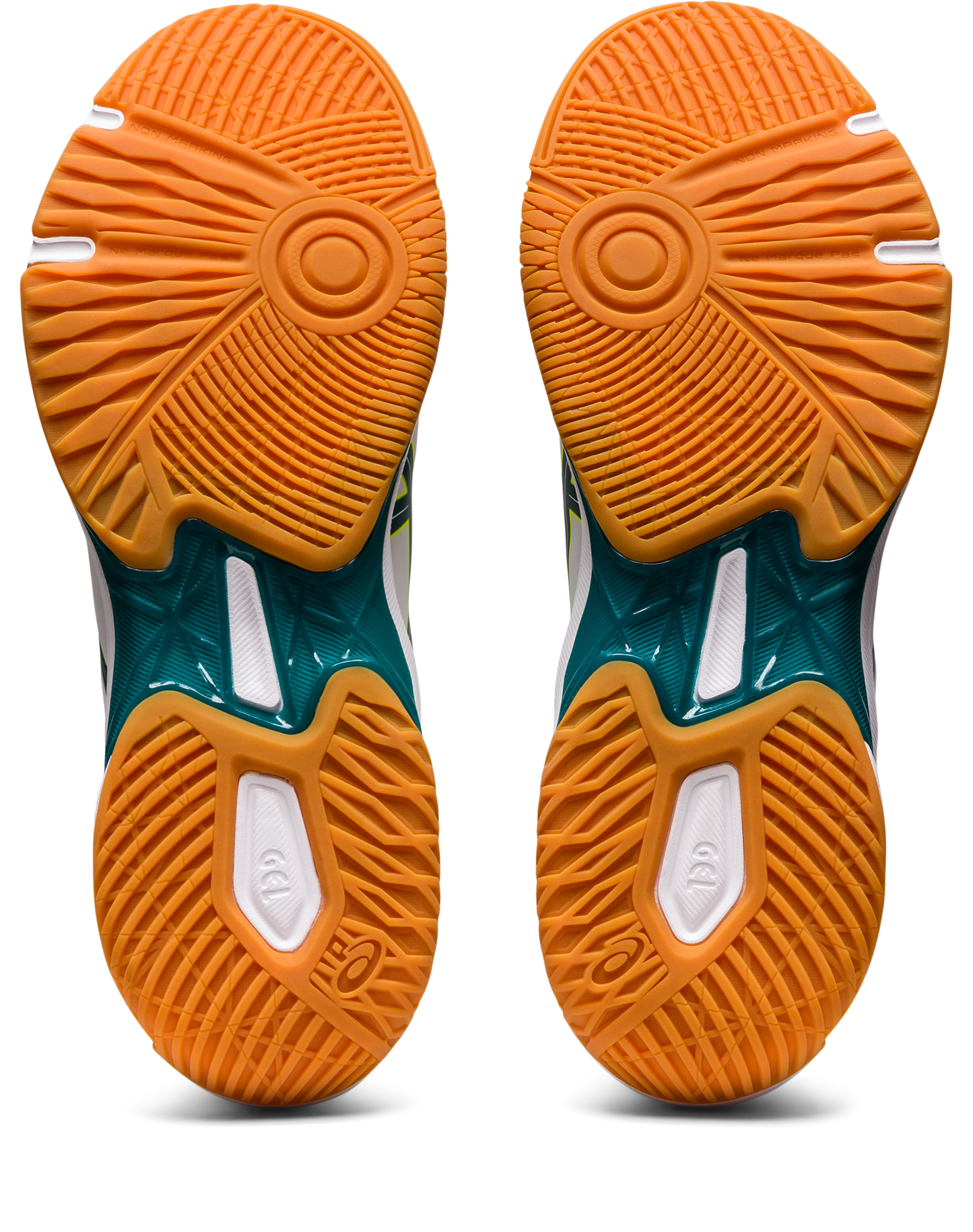 GEL ROCKET 10 WHITE/VELVET PINE (Pista Dura)