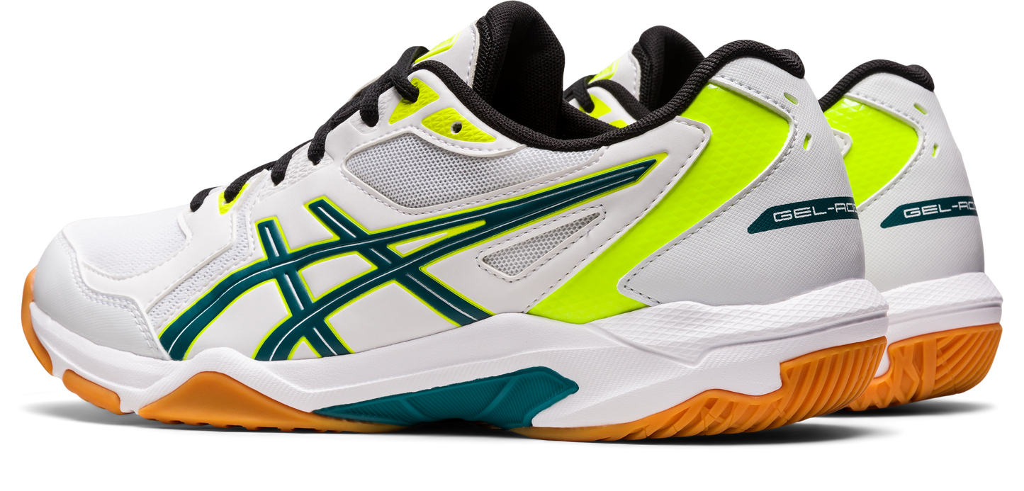 GEL ROCKET 10 WHITE/VELVET PINE (Pista Dura)