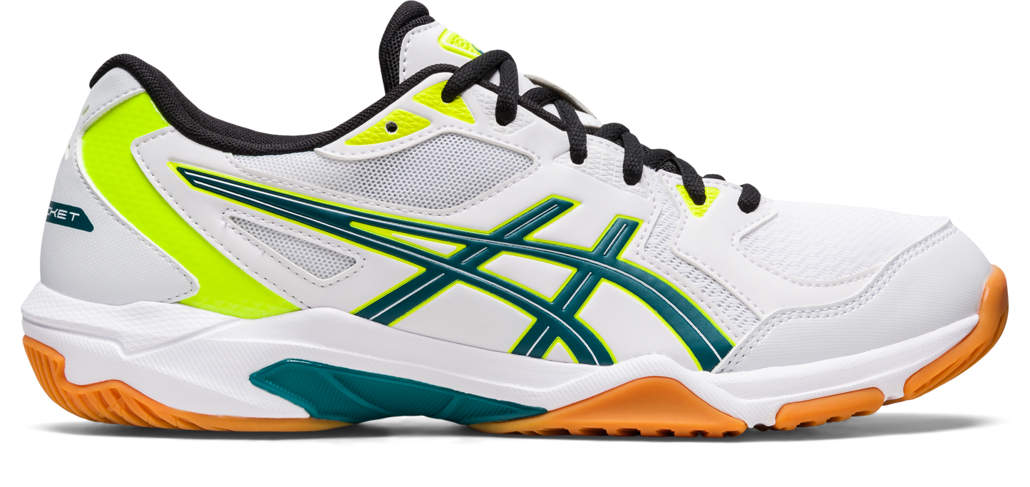 GEL ROCKET 10 WHITE/VELVET PINE (Pista Dura)