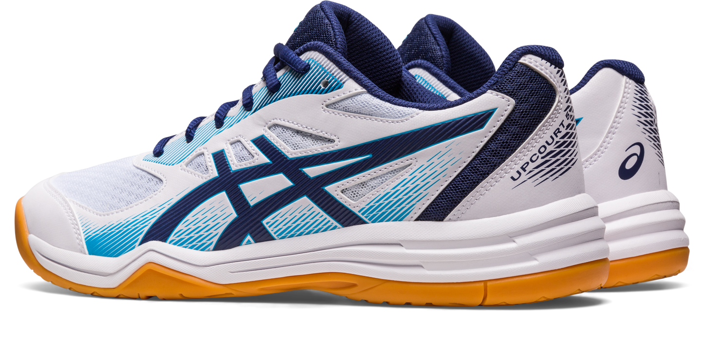 UPCOURT 5 WHITE/INDIGO BLUE (pista dura)