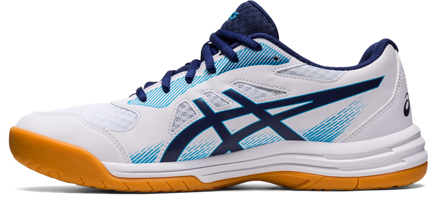 UPCOURT 5 WHITE/INDIGO BLUE (pista dura)