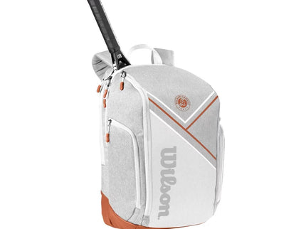 Wilson x Roland-Garros Backpack Tour racket bag - Ecru