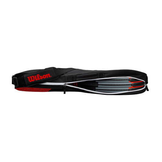 Bolso de Tenis Wilson Advantage 3PK Negro/Rojo