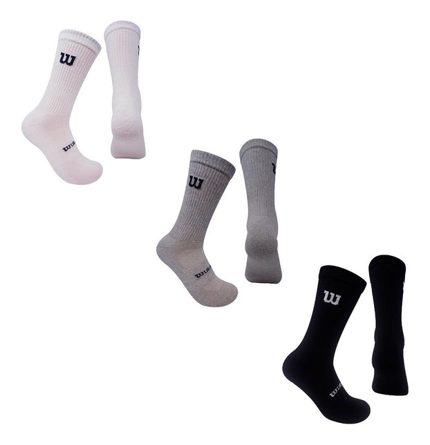 Calcetin Largo Wilson Talla Única Colores Surtidos x3