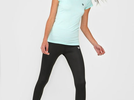 Camiseta Wilson Deslavada Dama (verde aqua)