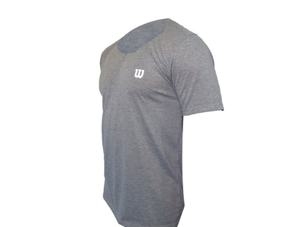 Camiseta Wilson Polyspun Cuello en V (Jaspe)