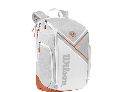 Wilson x Roland-Garros Backpack Tour racket bag - Ecru