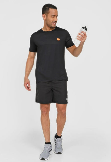 Pantaloneta Short Wilson Microfibra (Negro)