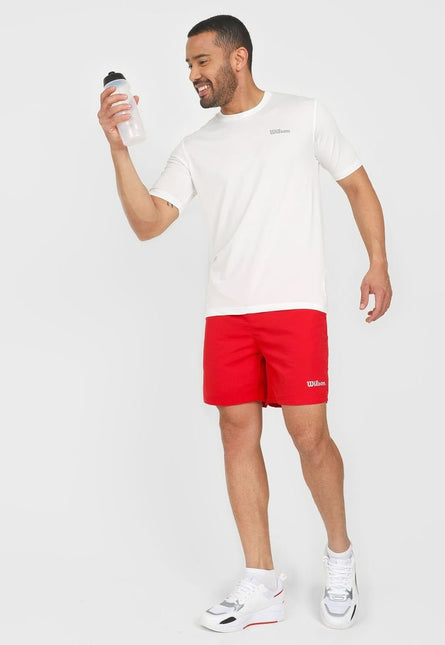 Pantaloneta Short Wilson Microfibra (Rojo)