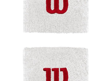 Wilson muñequera x2 Blanco