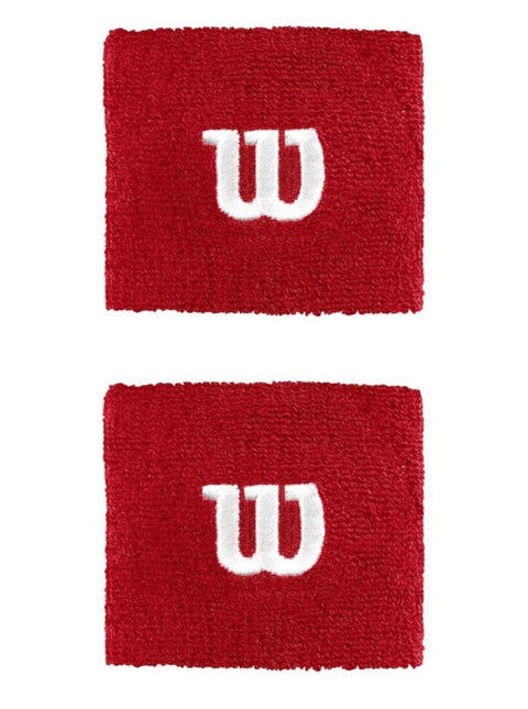 Wilson muñequera x2 Rojo