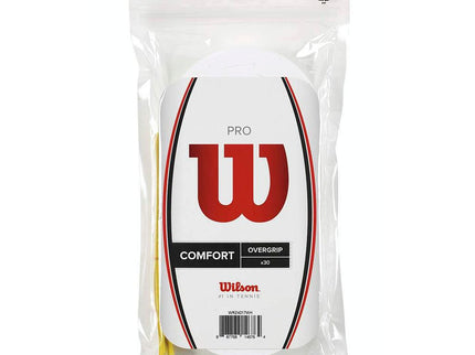 Pro Overgrip Wilson p/Raqueta Tenis Pro x 30 unidades (BLANCO)