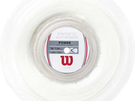 Wilson Synthetic gut power 16 (Reel 200 mts)