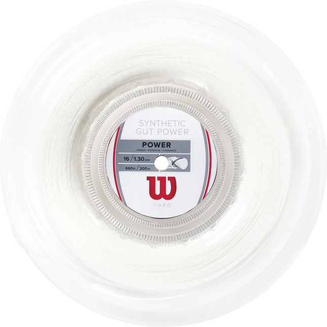 Wilson Synthetic gut power 16 (Reel 200 mts)