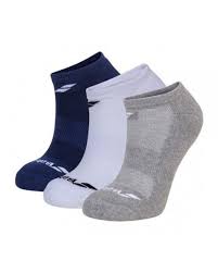 Babolat 3 Pairs Pack (Blanco/Gris/Azul)