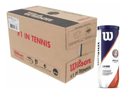 Caja de Wilson Roland Garros x 24 tarros